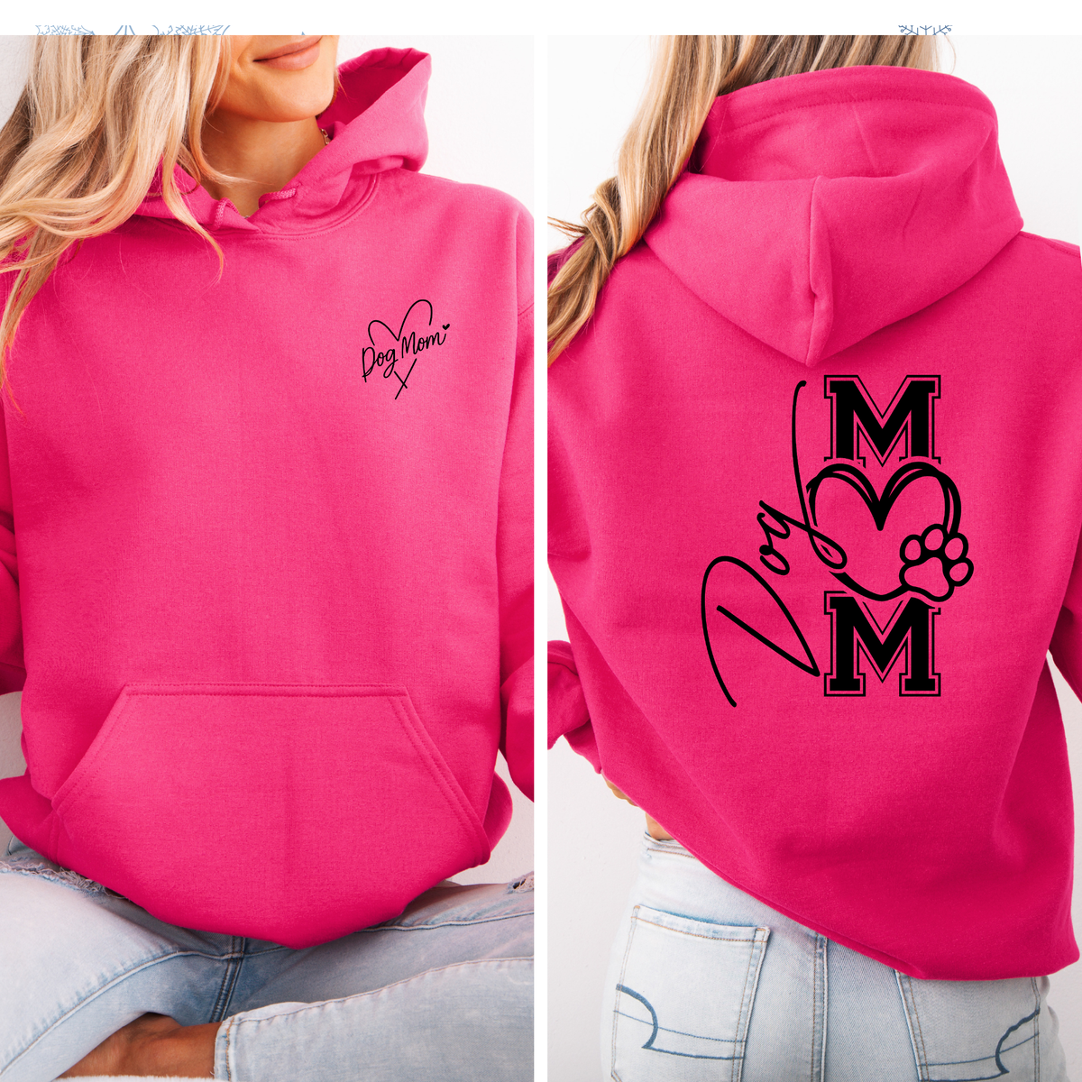 Dog mom hoodie