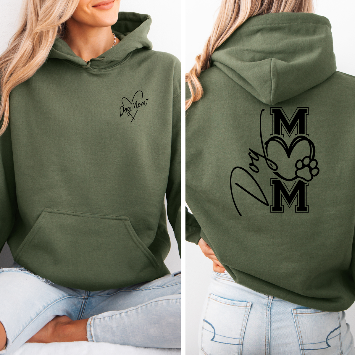 Dog mom hoodie