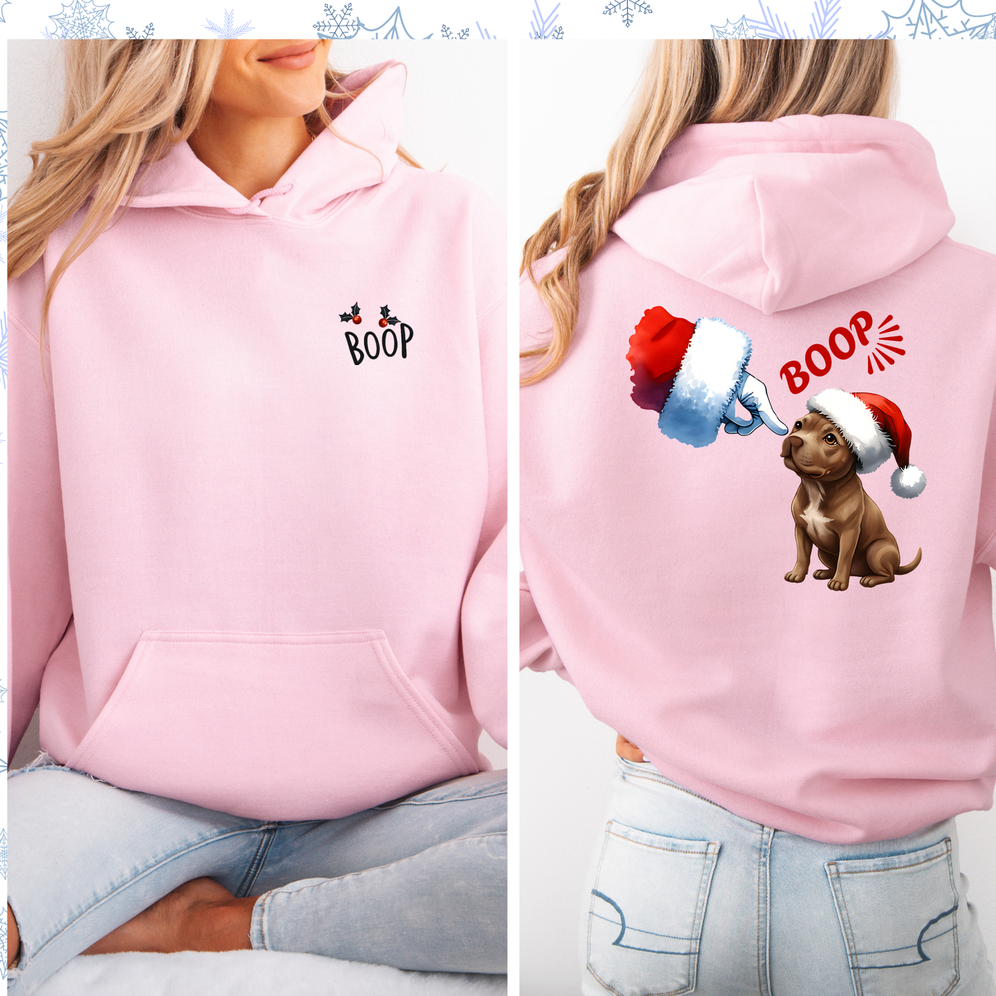Boop Santa/grinch hoodie