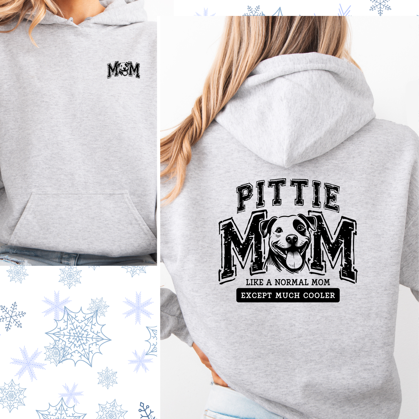 Pittie mom hoodie