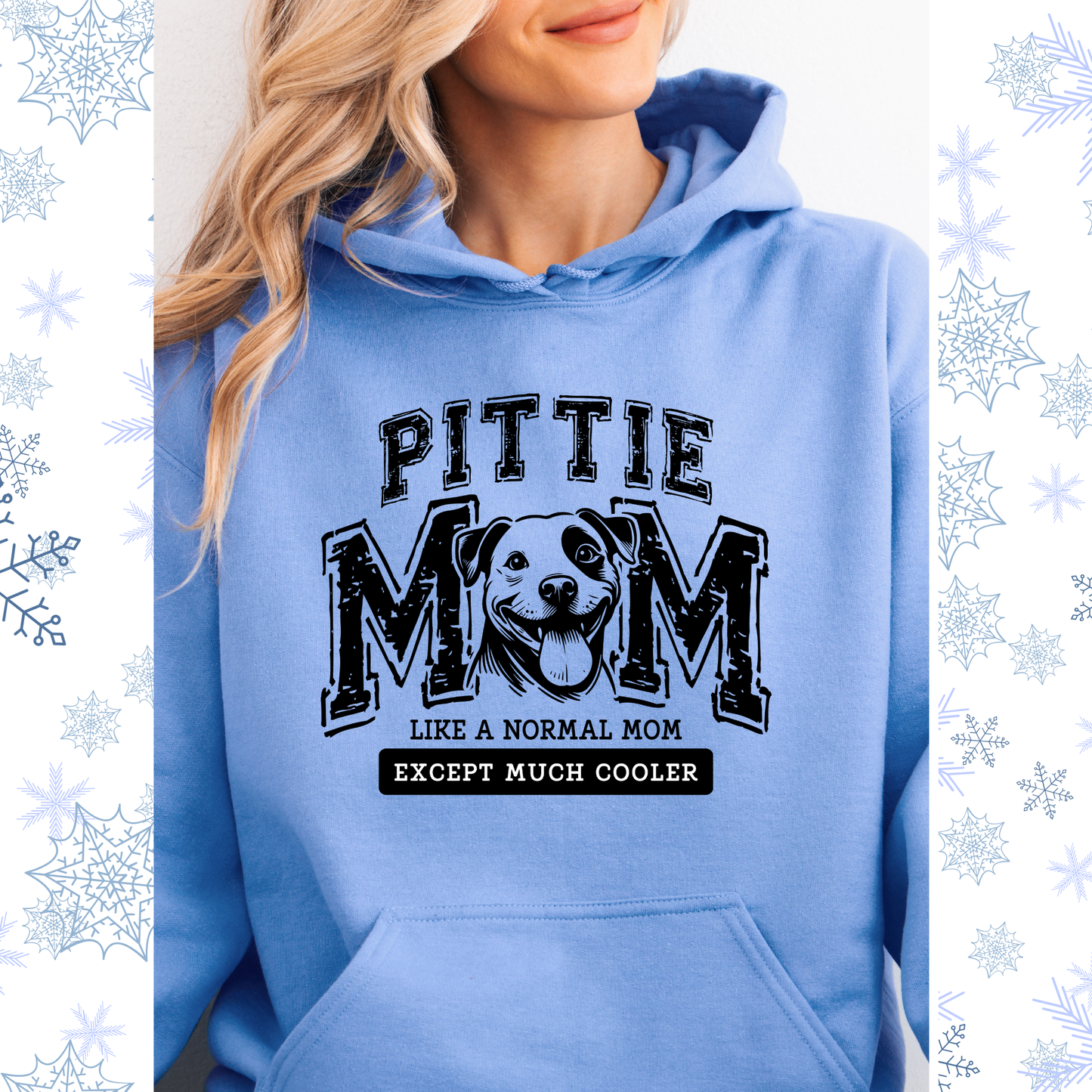 Pittie mom hoodie