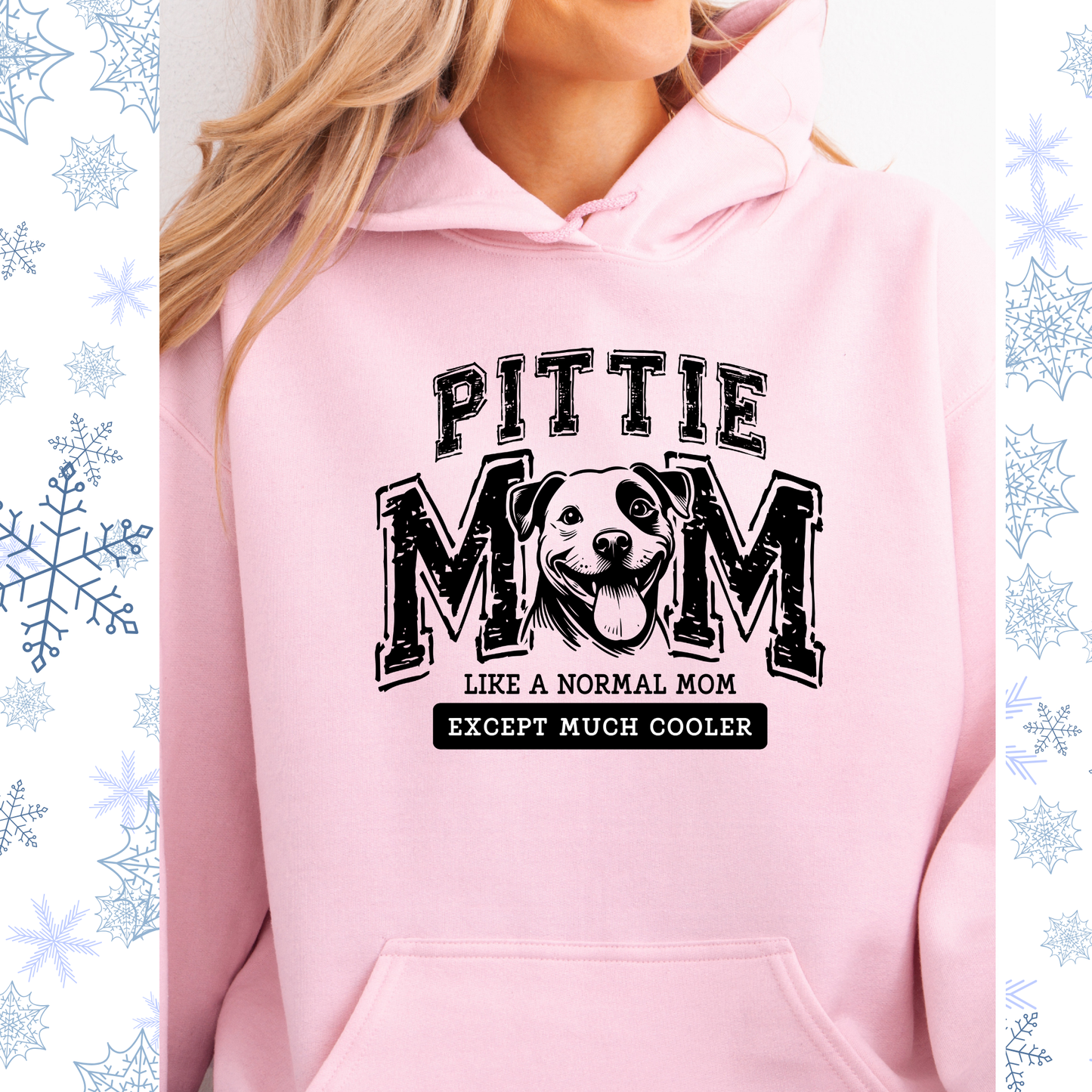 Pittie mom hoodie