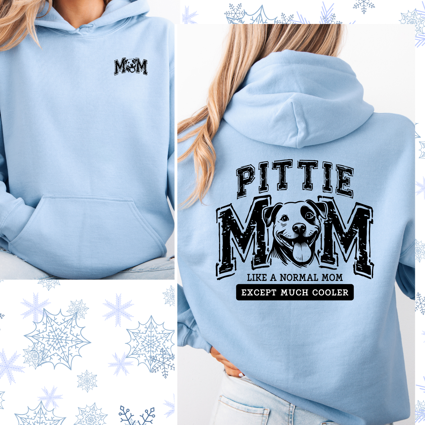 Pittie mom hoodie