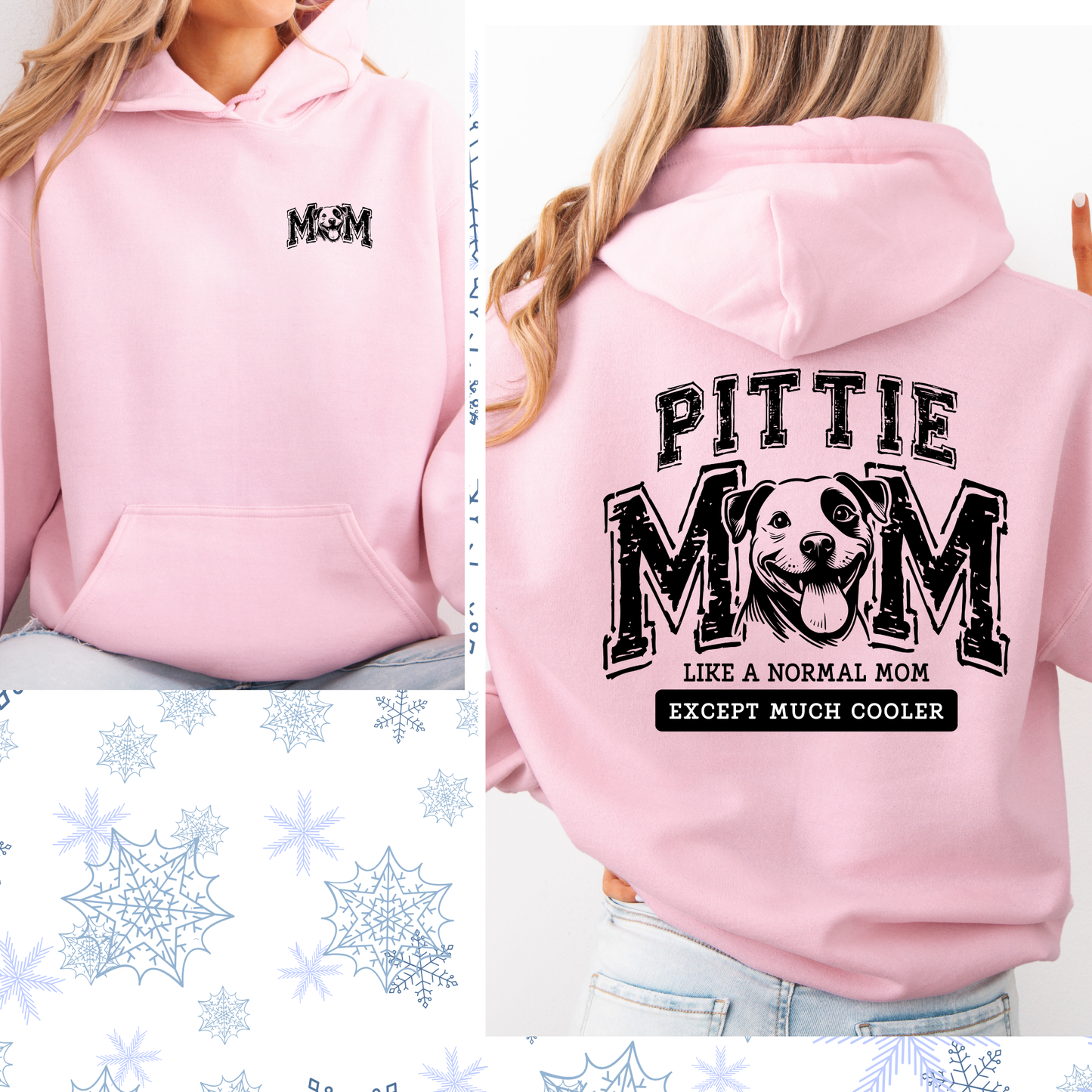 Pittie mom hoodie