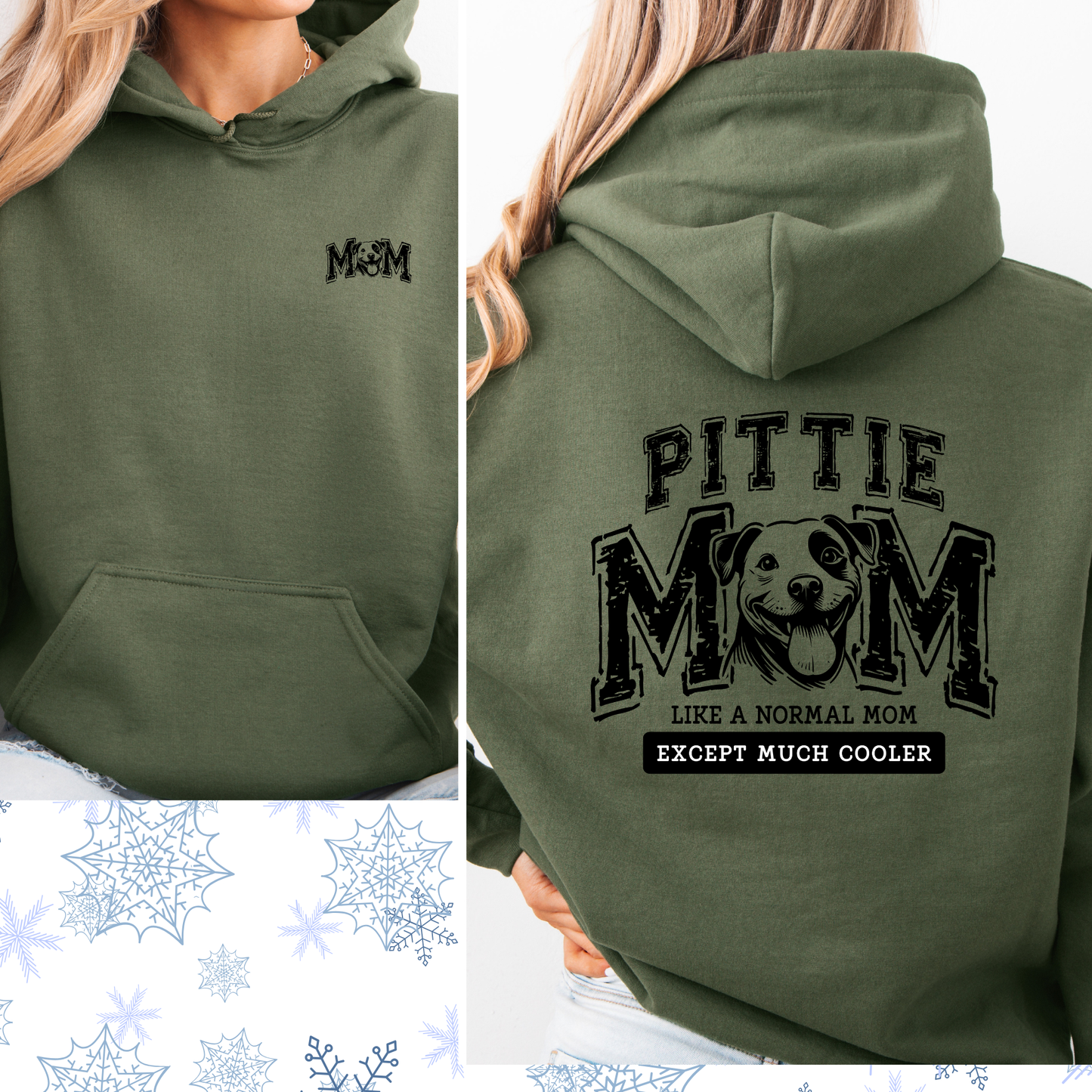 Pittie mom hoodie