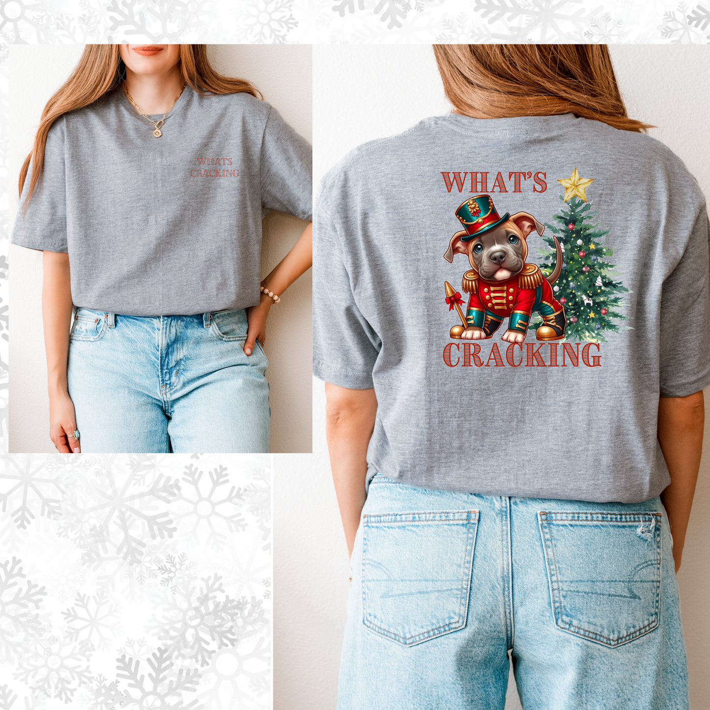 What's Cracking tee